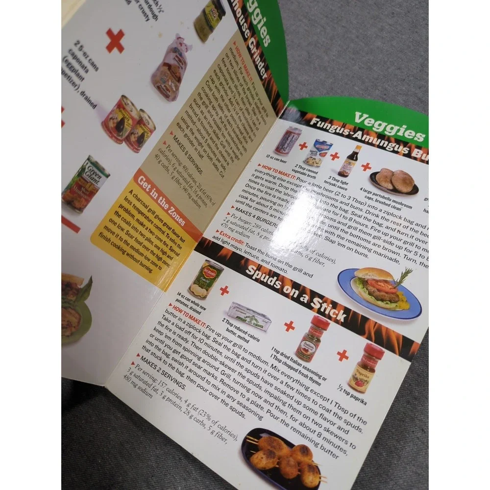 A Man, A Can, A Grill: 50 No Sweat Meals David Joachim Men's Health VTG Cookbook